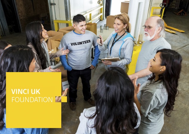 Insights – £190k funding for local Charities in battle against Social Exclusion with VINCI Foundation Insights - £190k funding for local Charities in battle against Social Exclusion with VINCI Foundation
