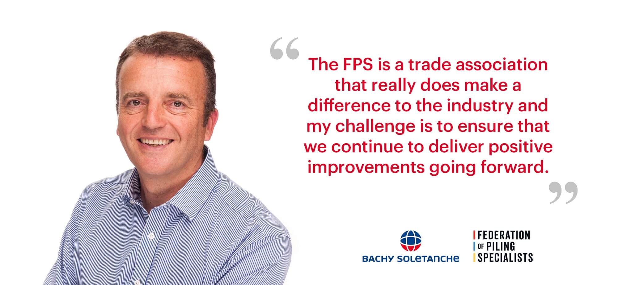 Insights - FPS Welcomes New Chair - Phil Hines Quote for FPS Graphic