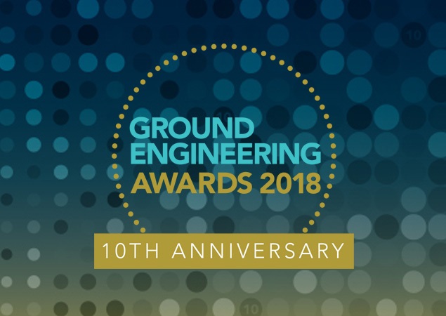 Insights - Double Success for Bachy Soletanche at the Ground Engineering Awards - GE Awards 2018 Logo