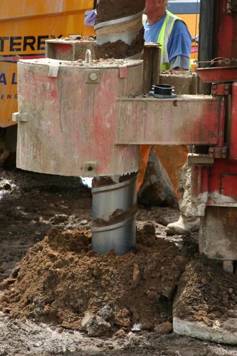 Rotary Displacement Piling (Screwsol) | Rotary Piling - Bachy Soletanche