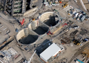 Retaining Wall Solution - Isle Of Grain Project Aerial