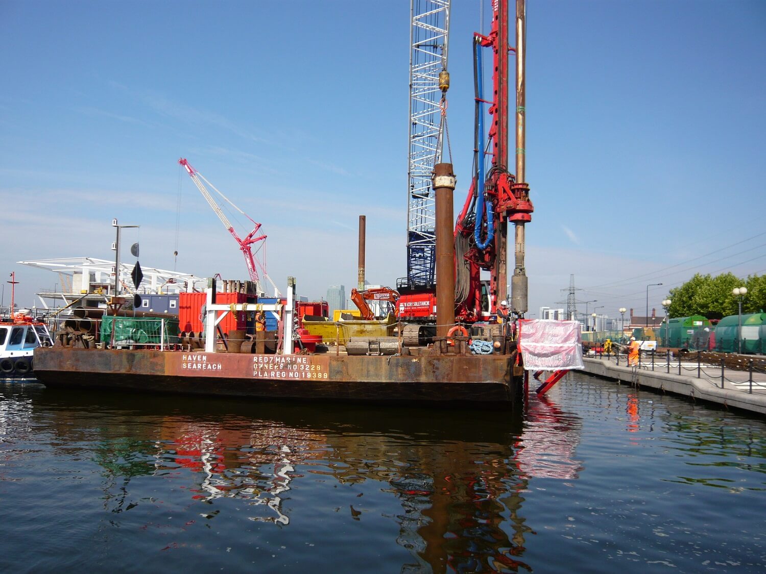 Foundations Solution - Emirates Air Cable Car - Marine LDA Piling (3)