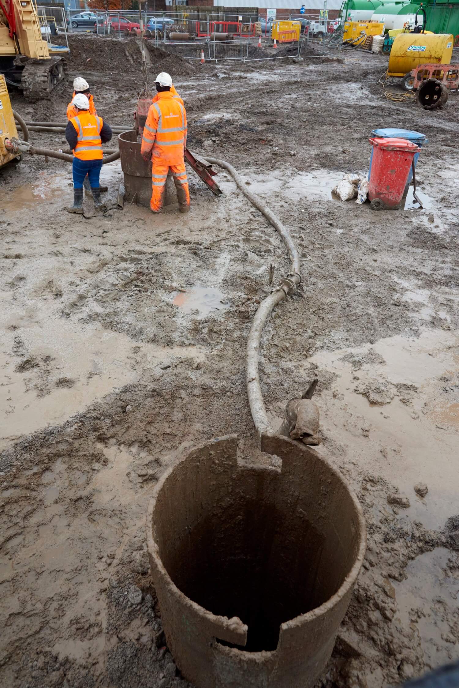 Foundations Solution - Radisson Red Hotel Glasgow - Large DIameter Auger LDA Piling (6)