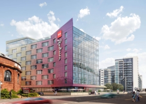 Foundations Solution - Radisson Red Hotel Glasgow - Large DIameter Auger LDA Piling (CGI)