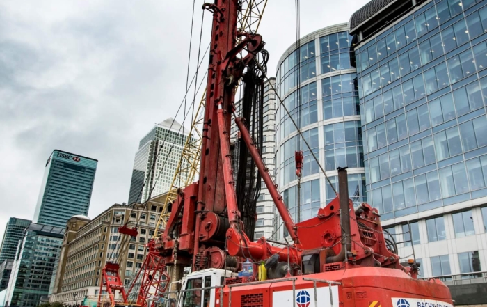 Retaining Wall Solution - Secant Retaining Wall LDA Piling - Spire London (6)