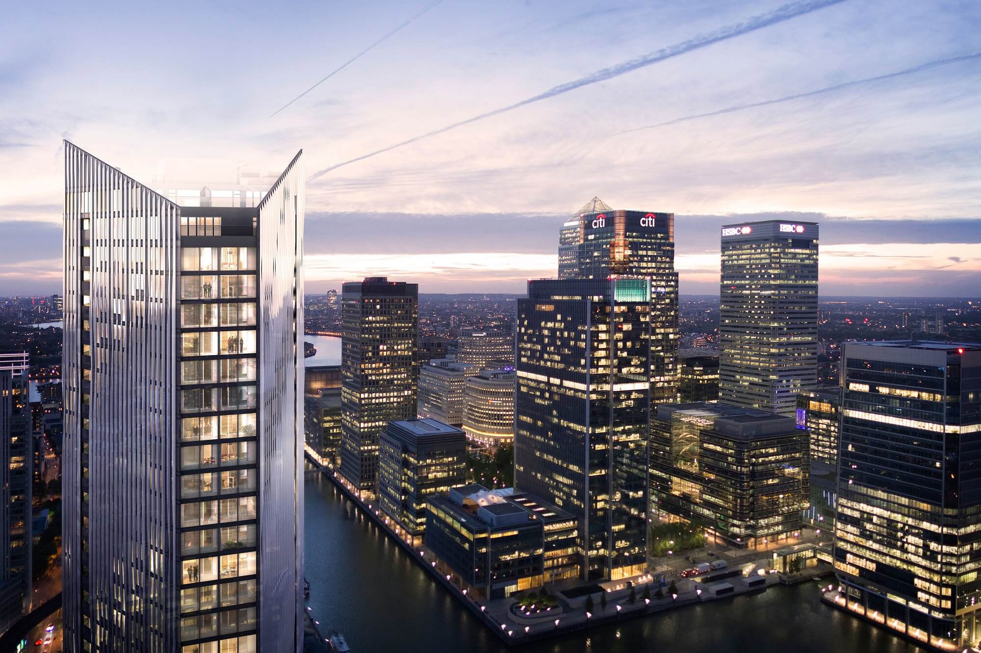 Retaining Wall Solution – The Madison Canary Wharf Project – Secant Pile Wall Contiguous Pile Wall CFA Piles (CGI 1) Retaining Wall Solution - The Madison Canary Wharf Project - Secant Pile Wall Contiguous Pile Wall CFA Piles (CGI 1)
