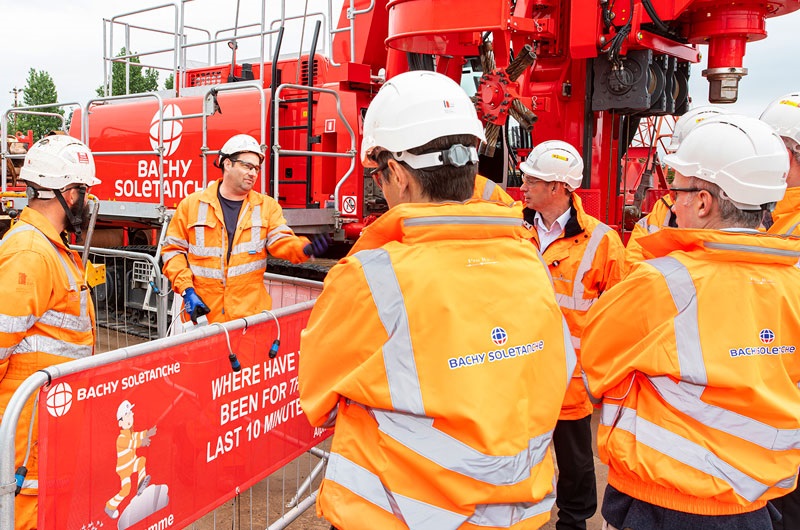 People - Plant Department & Fabrication Yard - Rig Exclusion Zone Training