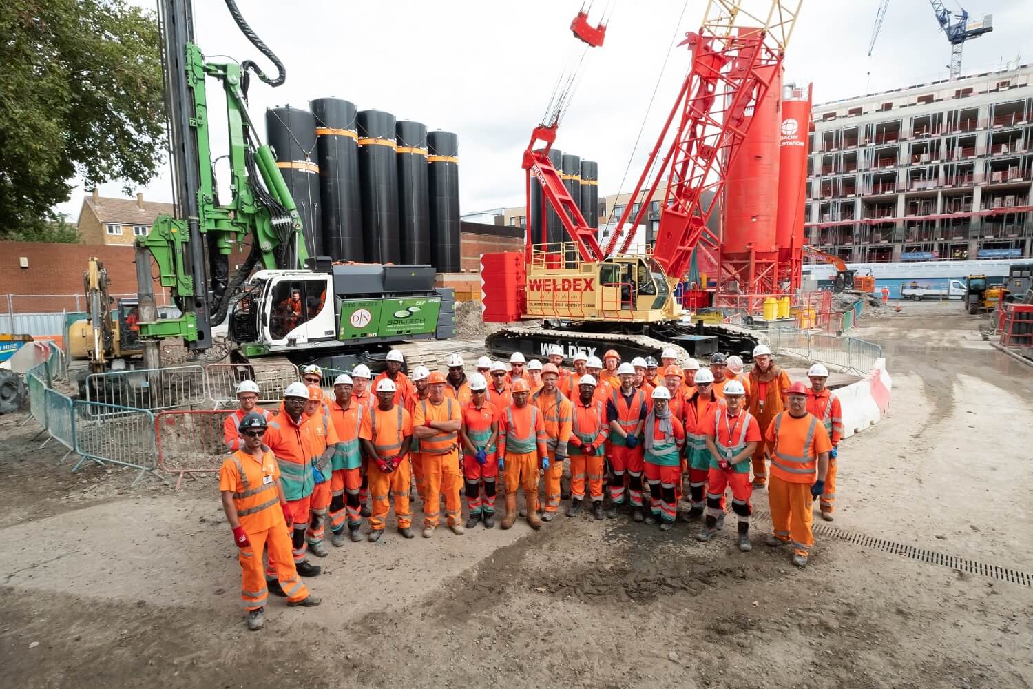 Insights – Thames Tideway Tunnel Team Wins Coveted Ground Engineering Award – Tideway Team Photo (1) Ground Engineering | Earl Pumping Station in Lewisham