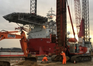 Foundations Solution - Continuous Flight Auger CFA Piling - Great Yarmouth Port North Terminal (3)