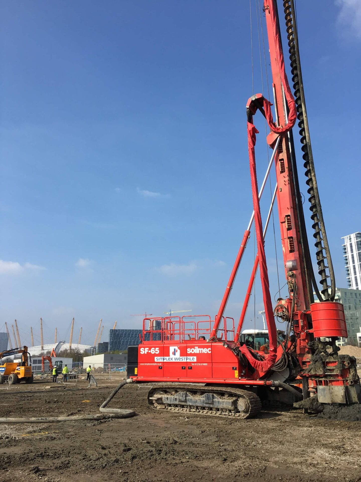 Foundations Solution - Continuous Flight Auger CFA Piling - St Mary Magdalene School Project (4)