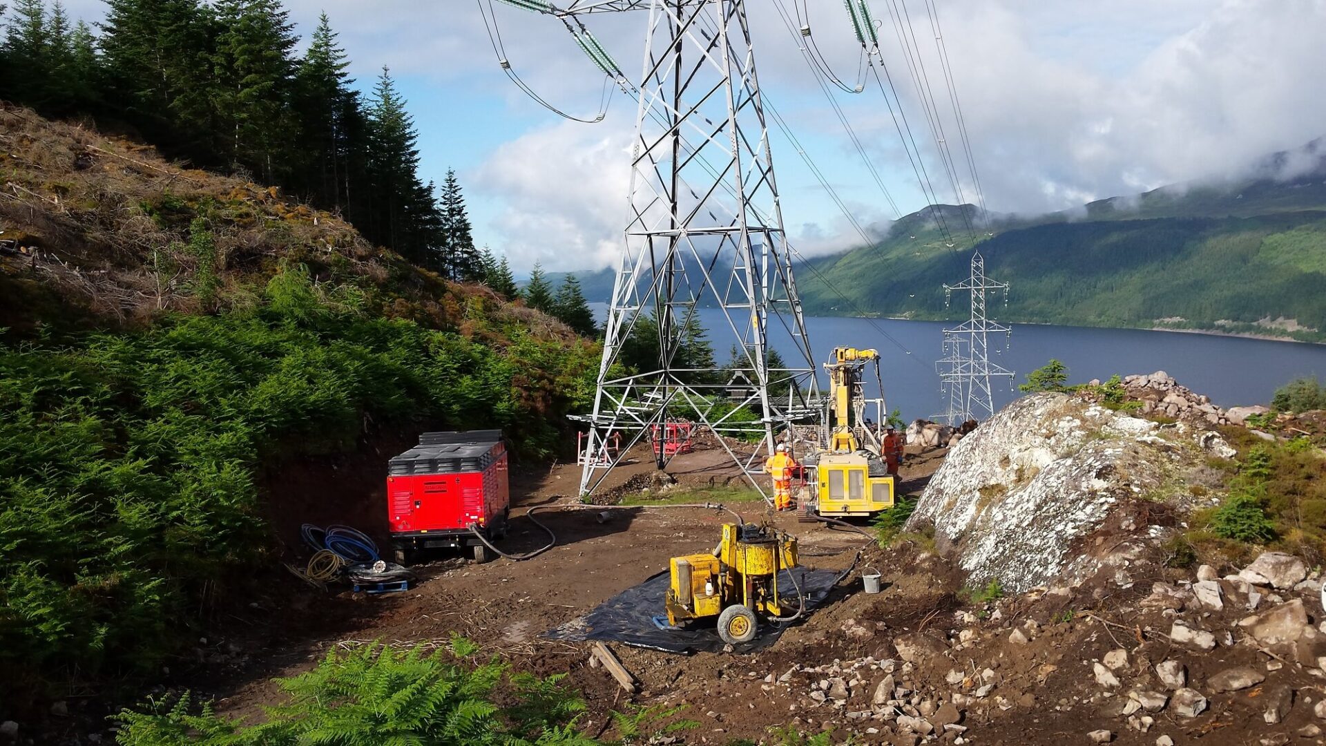 Foundations Solution - Restricted Access Piling - Foyers To Knocknagael