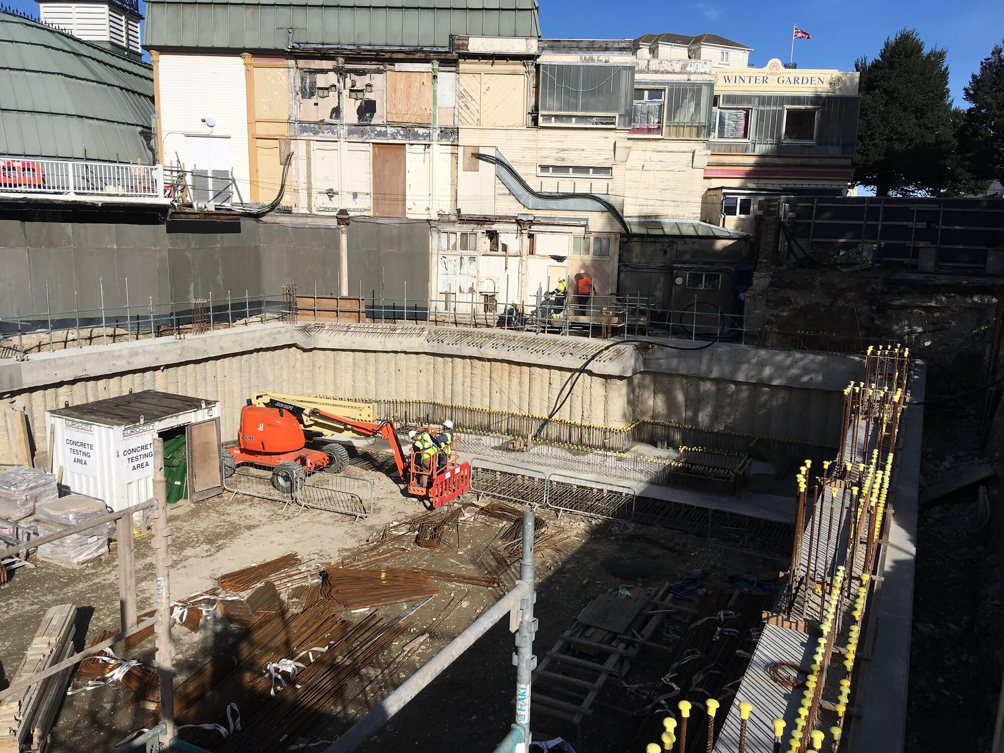 Foundations Solution - Secant Wall - CFA Piling - Devonshire Park (3)