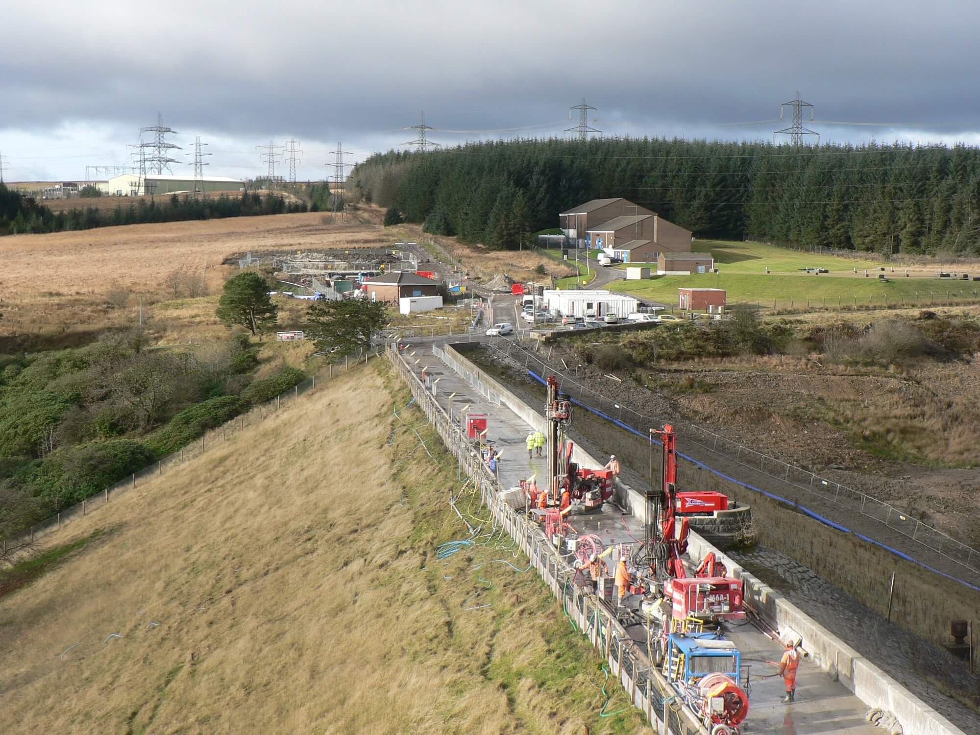 Environmental Solution - Lower Carno Dam Stabilisation - Slurry Cut Off Wall (4)