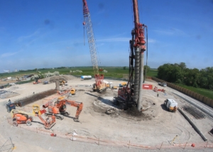 Foundations Retaining Wall Solution - Cased CFA LDA Piling - Feeder 9 Gaspipe Replacement Paull (5)