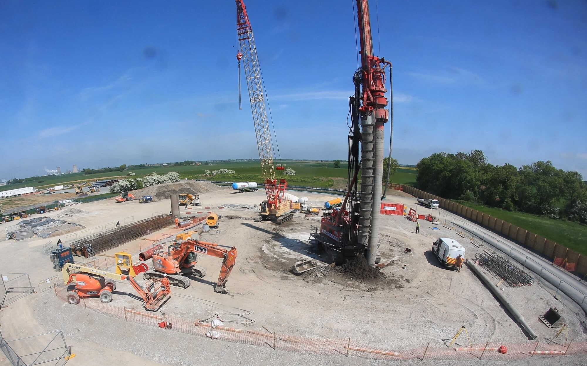 Foundations Retaining Wall Solution - Cased CFA LDA Piling - Feeder 9 Gaspipe Replacement Paull (5)