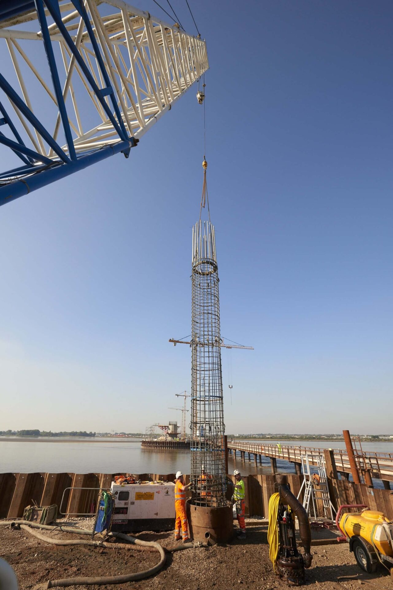 Foundations Retaining Wall Solution - Mersey Gateway Bridge - CFA LDA Secant Wall (5)