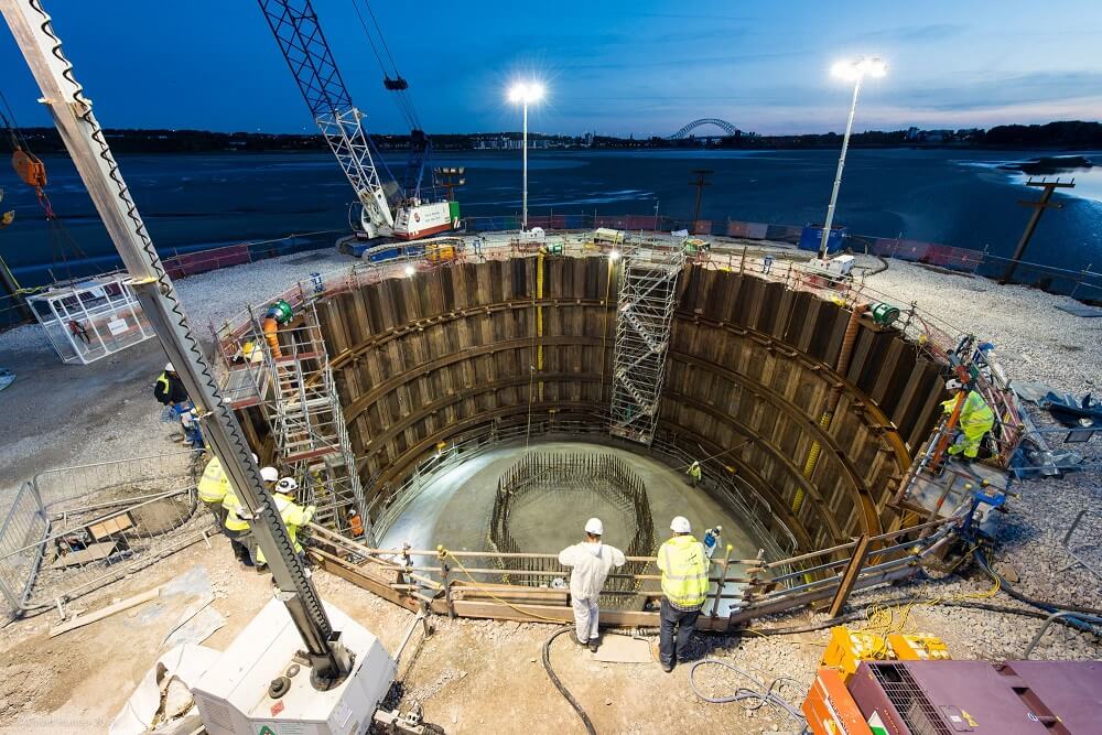 Foundations Retaining Wall Solution - Mersey Gateway Bridge - CFA LDA Secant Wall (7)