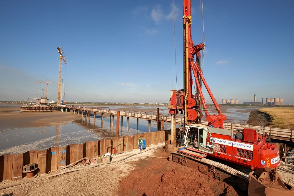 Foundations Retaining Wall Solution - Mersey Gateway Bridge - CFA LDA Secant Wall (9)