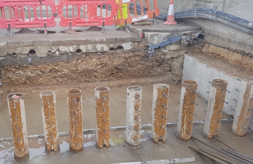 Foundations Solution - Restricted Access Mini Piling - Linton Bridge Stabilisation Project (3)