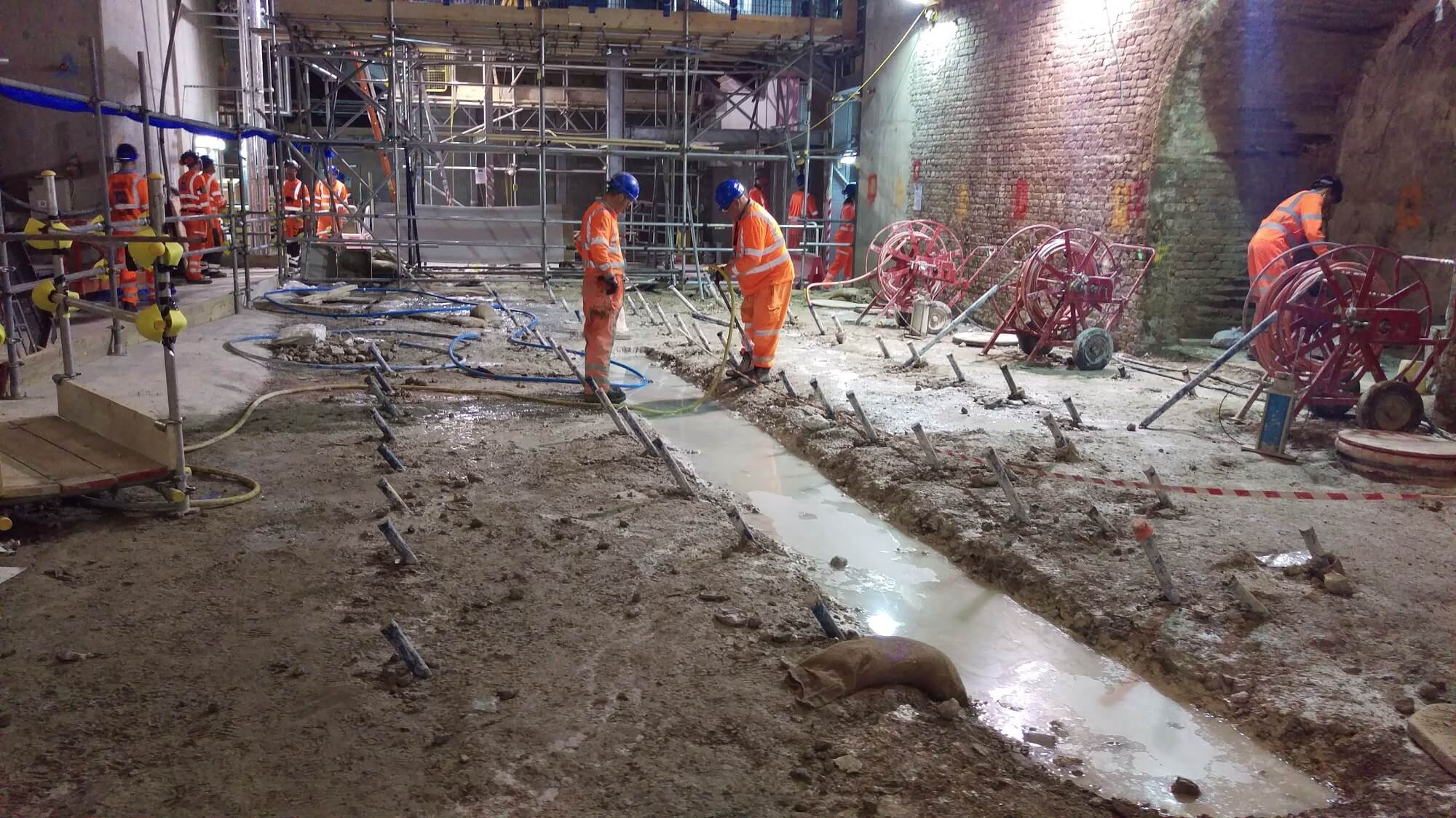 Grouting Solution - London Bridge Station Upgrade - Permeation Grouting (1)