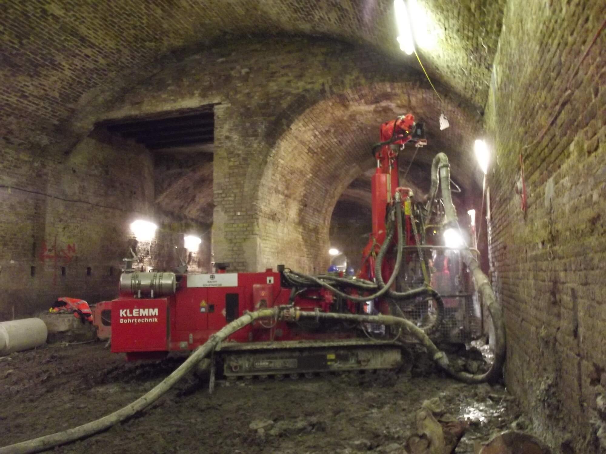 Grouting Solution - London Bridge Station Upgrade - Permeation Grouting (2)