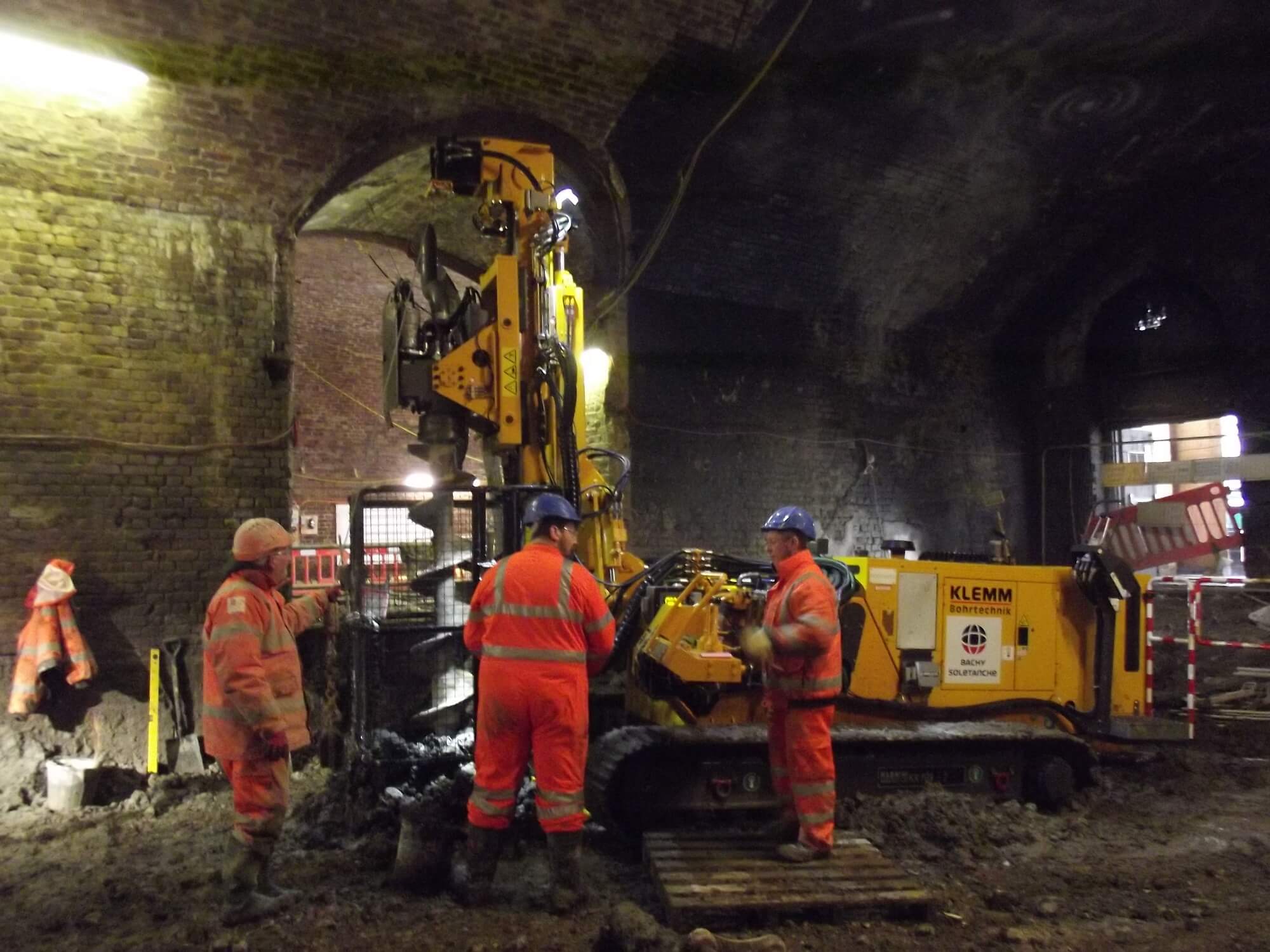 Grouting Solution - London Bridge Station Upgrade - Permeation Grouting (3)