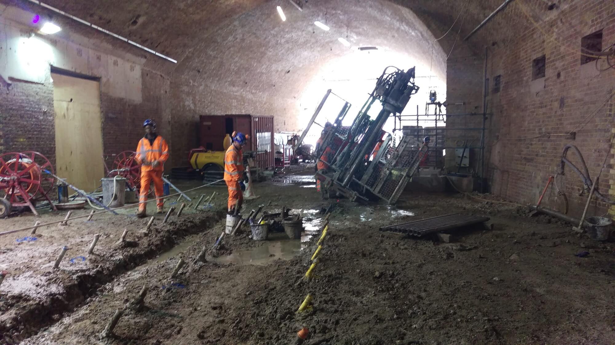 Grouting Solution - London Bridge Station Upgrade - Permeation Grouting (5)