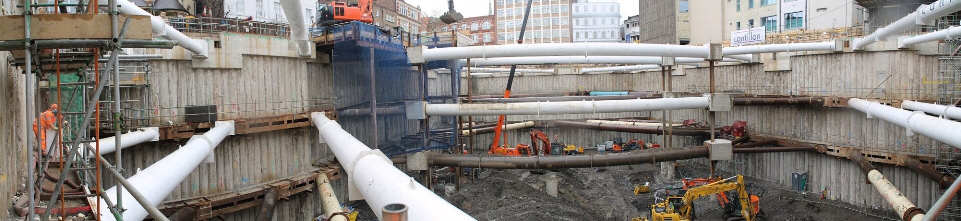 Retaining Wall Solution - Ilona Rose House, Tottenham Court Road - LDA piling Secant Wall Basement (2)