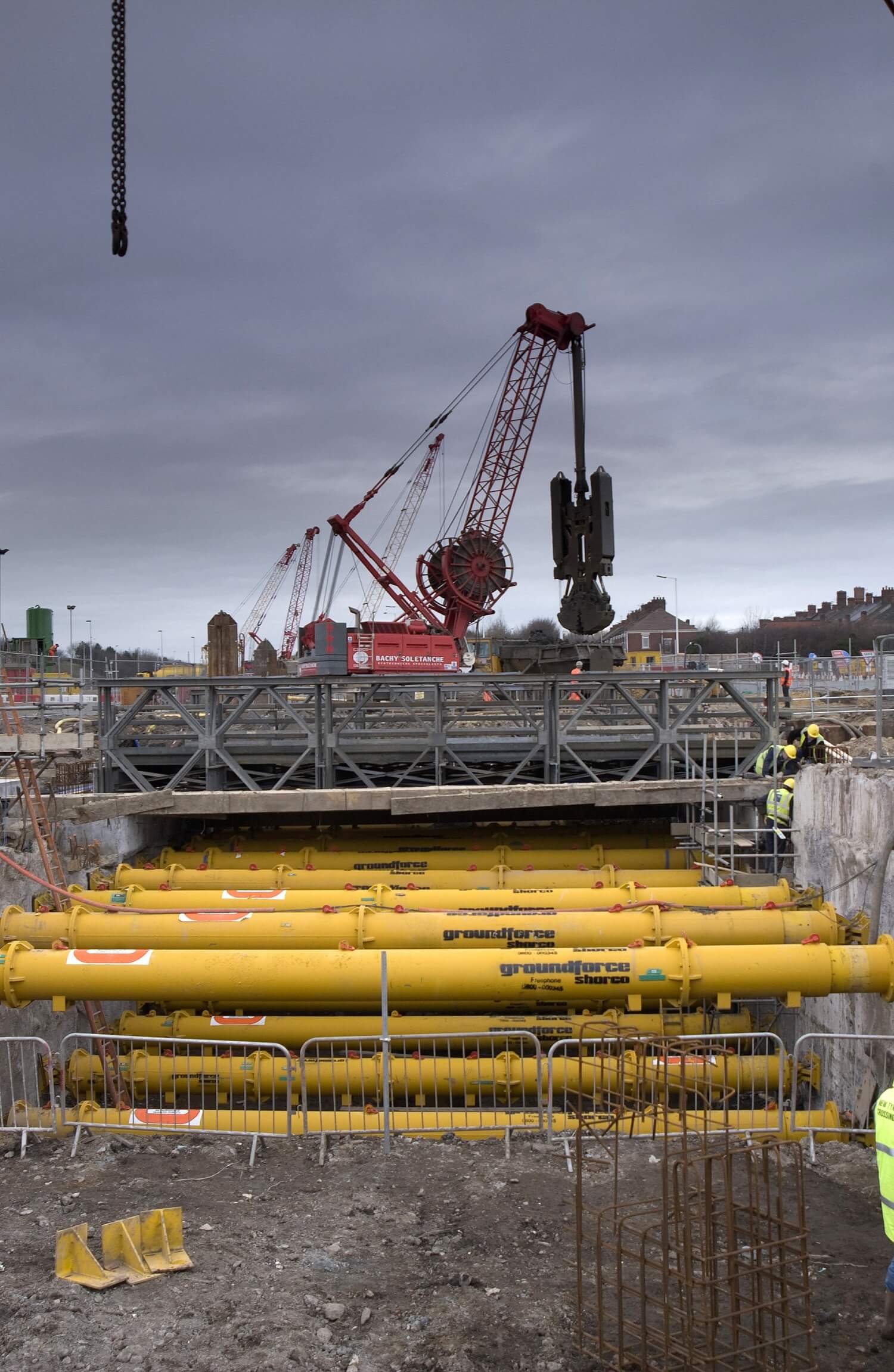 Retaining Wall Solution - New Tyne Tunnel Project - Diaphragm Wall Secant Wall Contiguous Wall CFA (6)