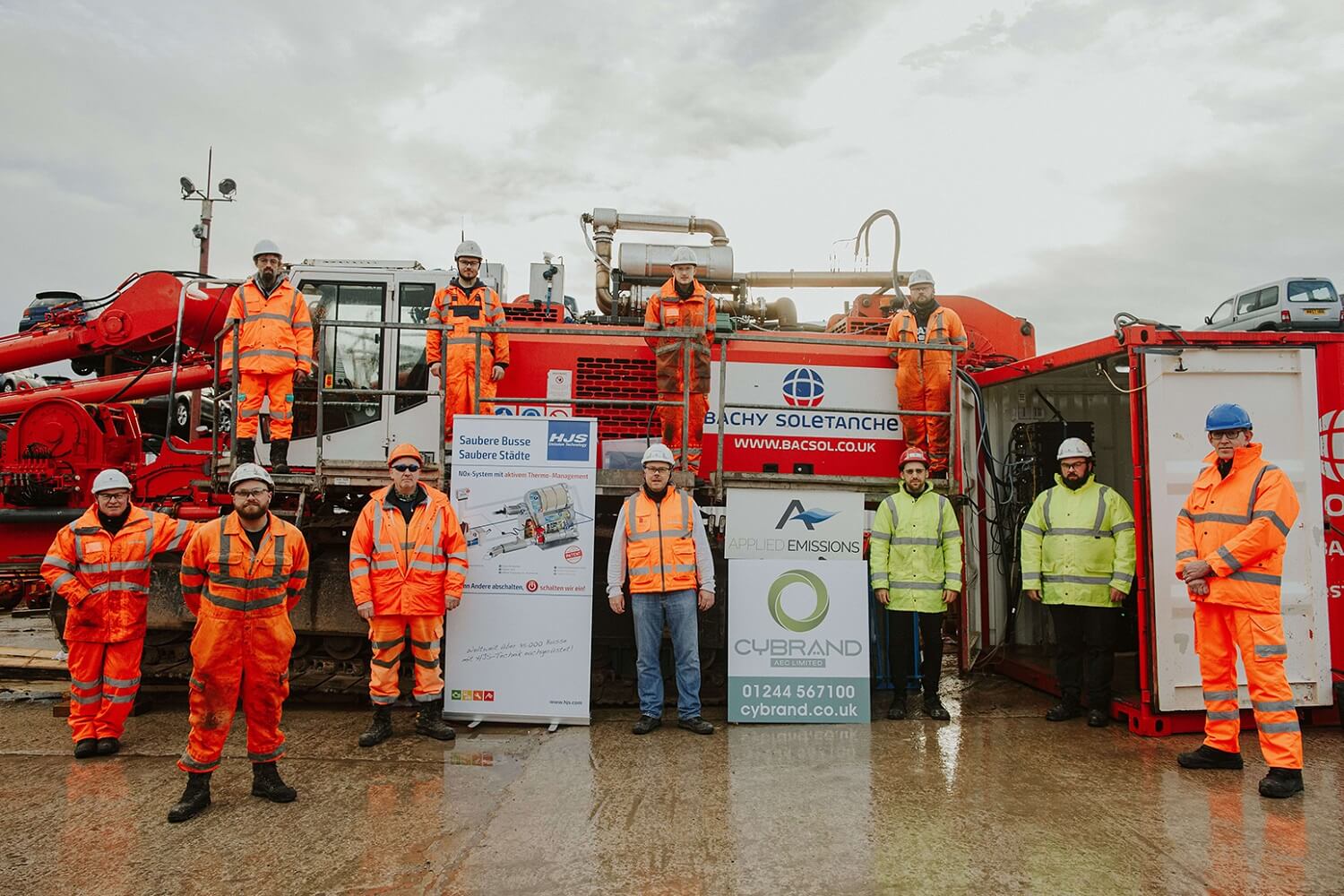 Insights – Bachy Soletanche Reduce Environmental Impact of Piling Rigs – Team photo (1) Insights - Bachy Soletanche Reduce Environmental Impact of Piling Rigs - Team photo (1)
