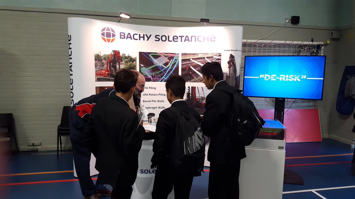 Insights – Bachy Soletanche’s Richard Totty recognised by the ICE for diversity contributions – Winston Churchill School Careers Fayre Insights - Bachy Soletanche’s Richard Totty recognised by the ICE for diversity contributions - Winston Churchill School Careers Fayre