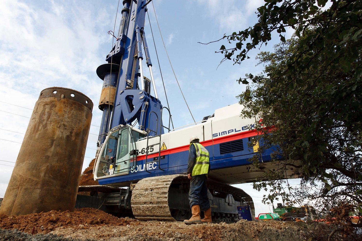 Foundations Solution - Continuous Flight Auger CFA Piling - Intu Lakeside Shopping (1)