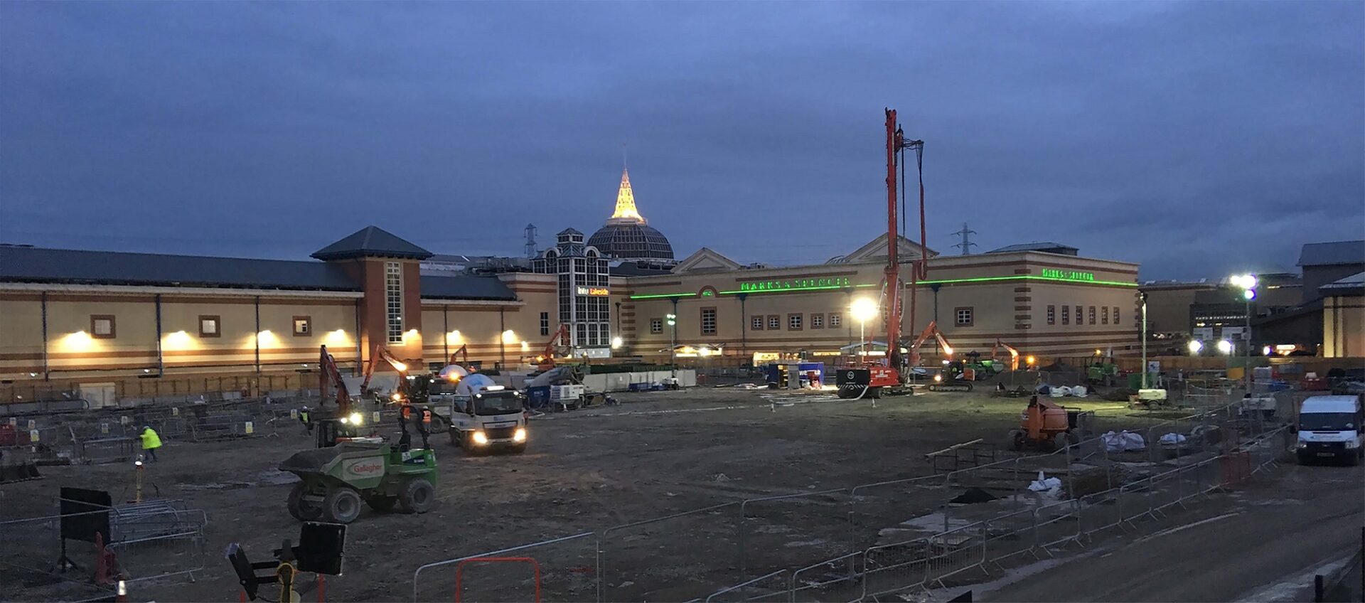 Foundations Solution - Continuous Flight Auger CFA Piling - Intu Lakeside Shopping (2)