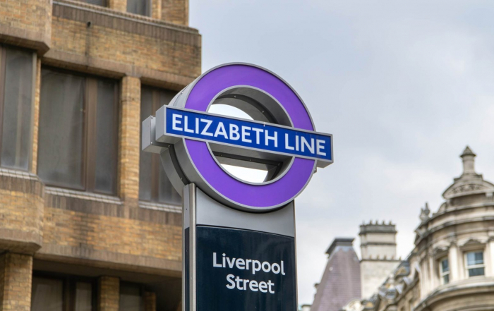 Insights - Crossrail Elizabeth Line Roundal at Liverpool Street Station (header banner)