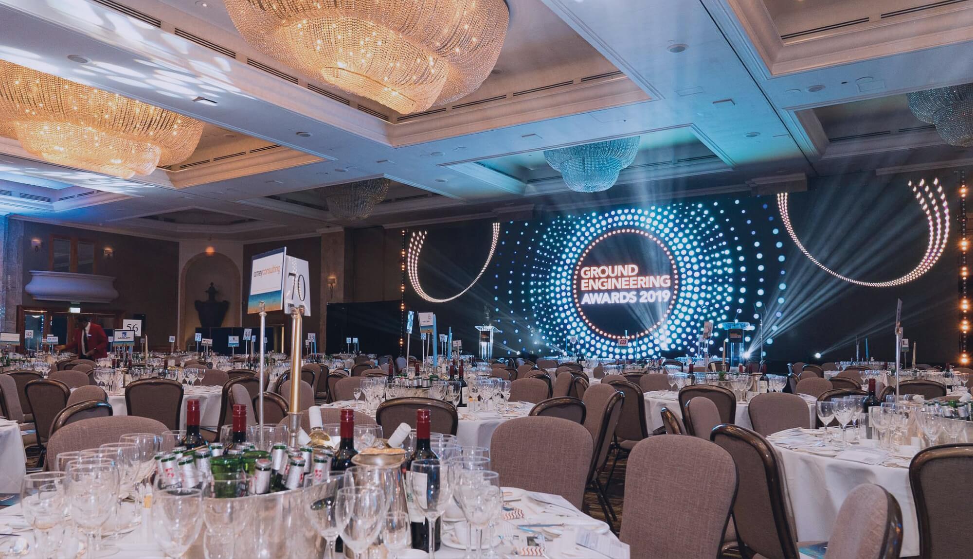 Insights - Ground Engineering Awards 2019 - Event room