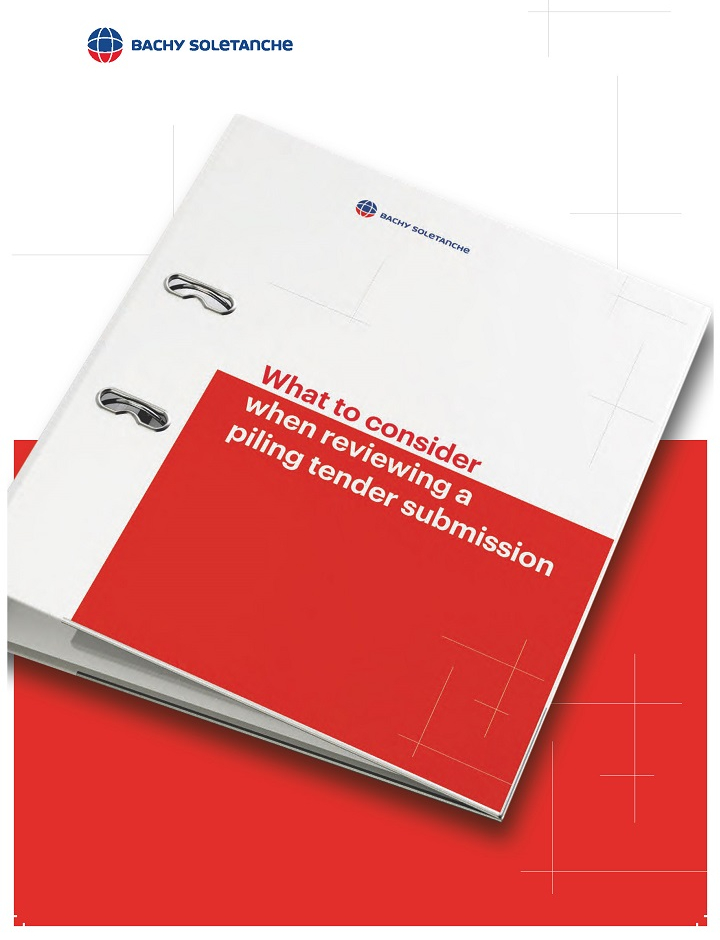 White Paper - What to Consider When Reviewing a Piling Tender Submission - Front Cover Page