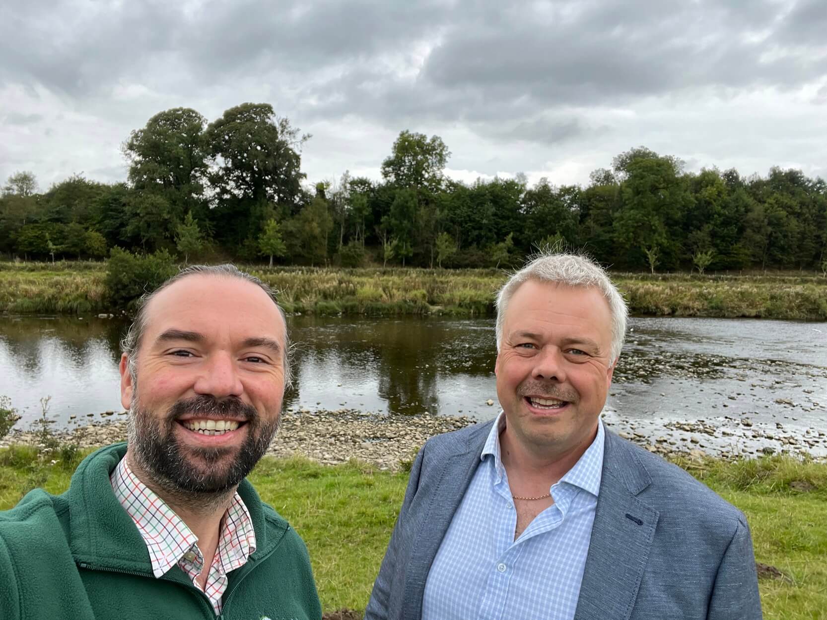Insights – Innovation Prize Supporting Lancashire Conservation – Ribble River Trust CEO with Andrew Egglesden