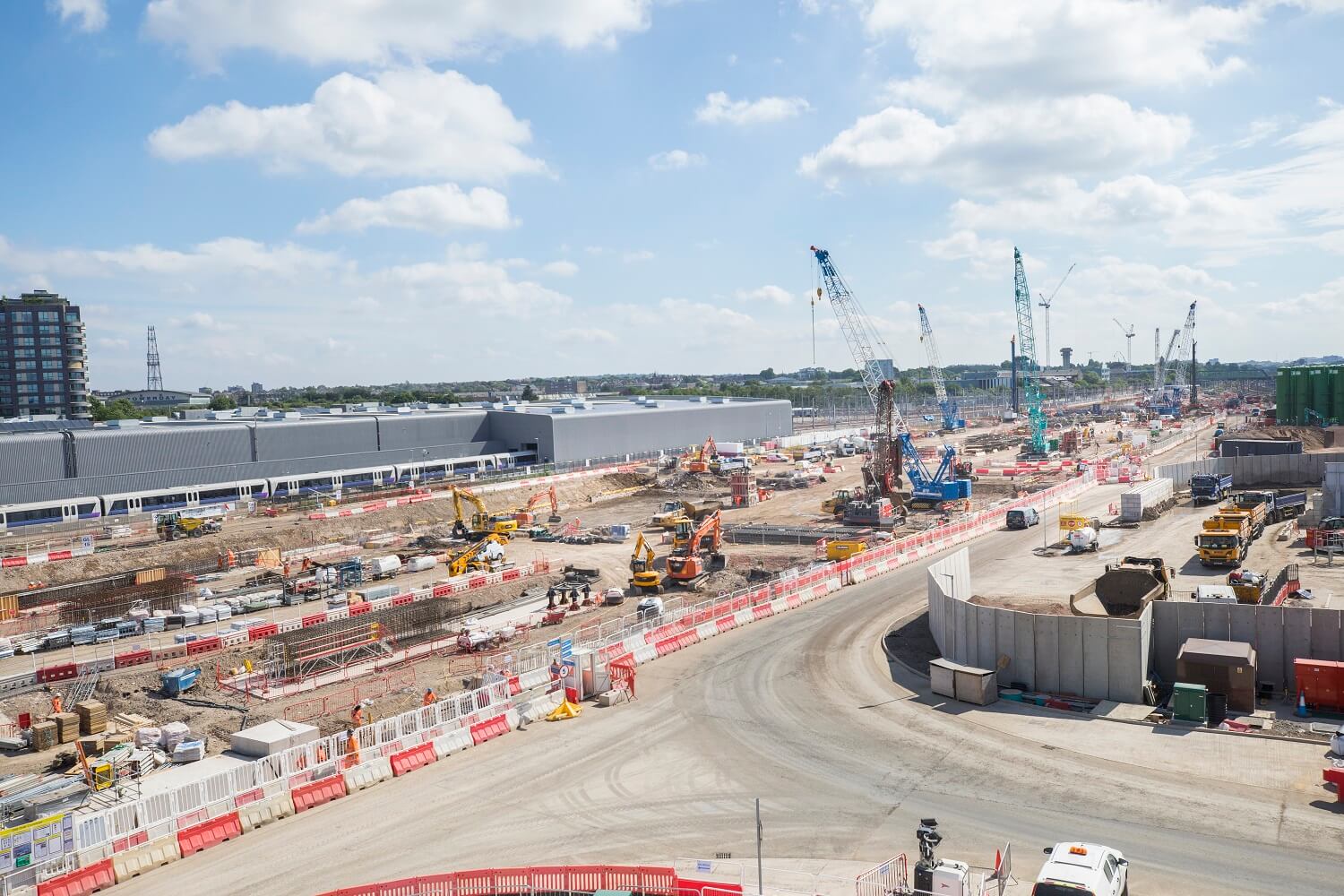 HS2 Old Oak Common Site Aerial Photo