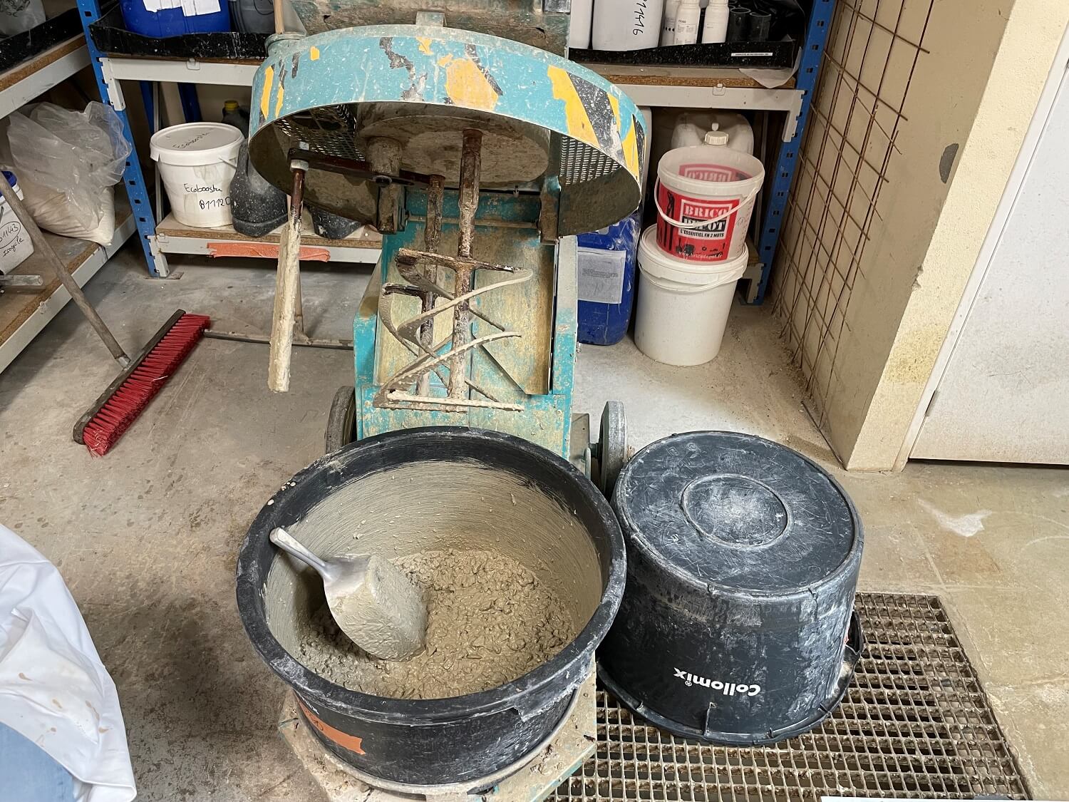 Insights – Low Carbon Concrete Trials – Big mixer