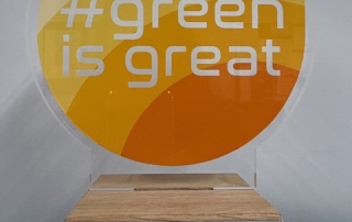 Green is Great Trophy