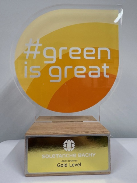 Green is Great Trophy