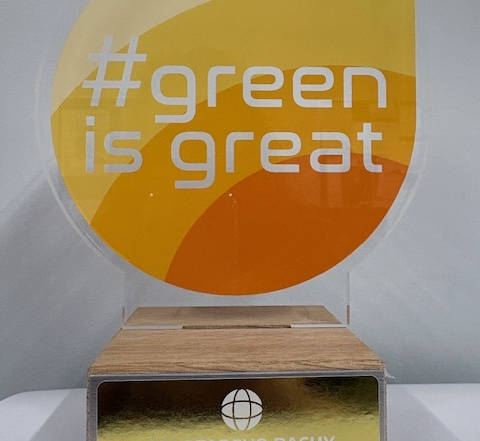 Green is Great Trophy