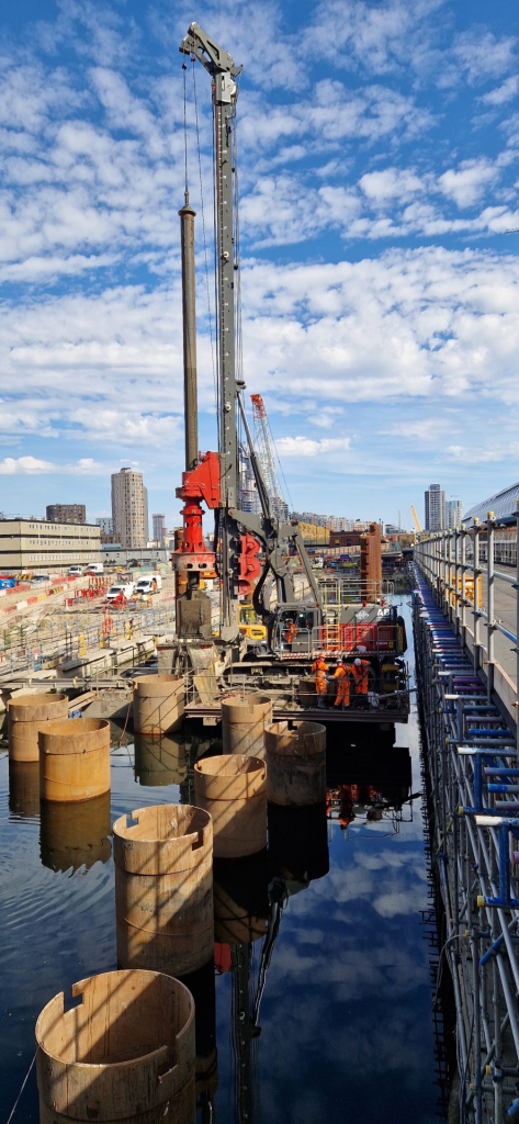 North Quay Marine Piling