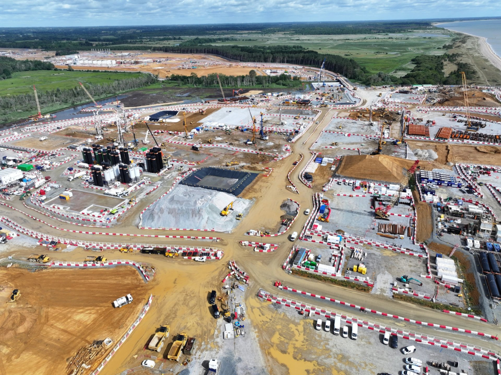 Sizewell C Main Construction Area Sizewell C